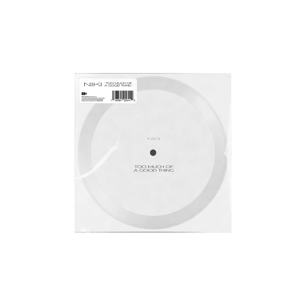Niki "Too Much Of A Good Thing" Flexi Disc