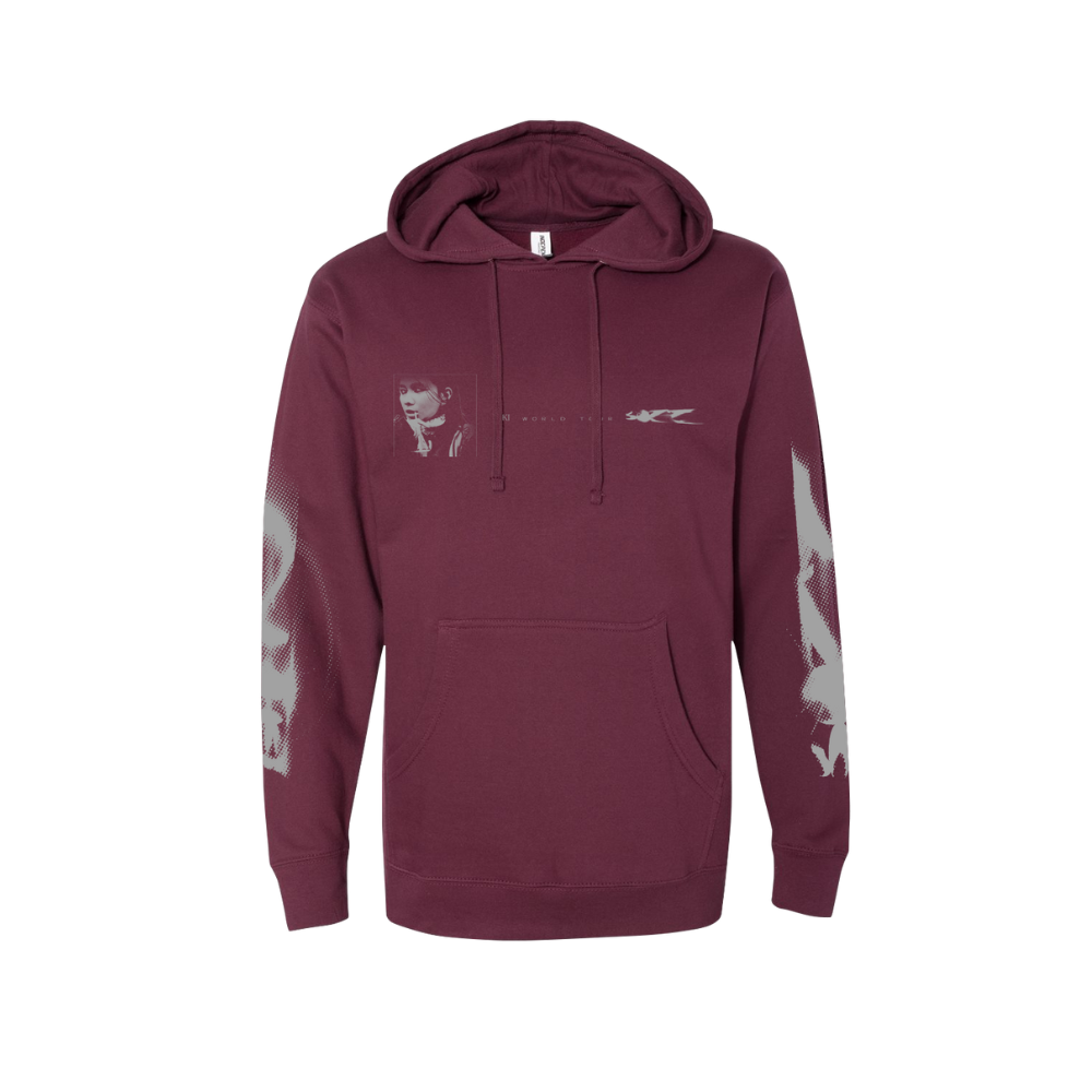 hir0.to.maronぬい服 Maroon '24 Tour Hoodie – NIKI